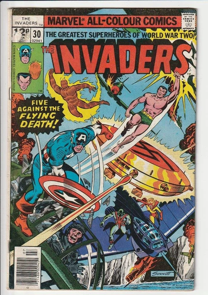 Invaders Series 1 #30 Pence Copy