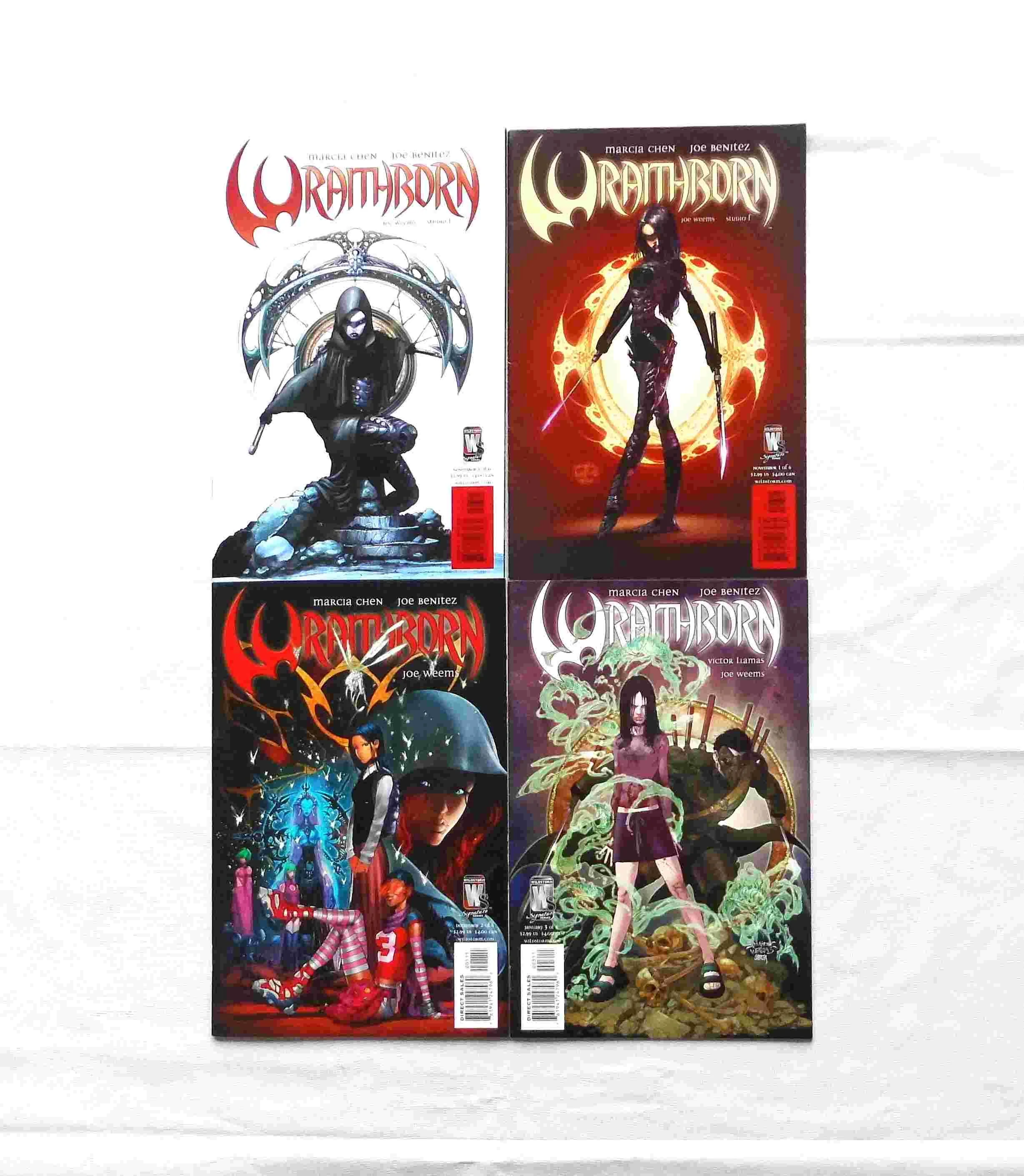 Wraithborn #1a, 1b, 2-3 (of six) Bundle
