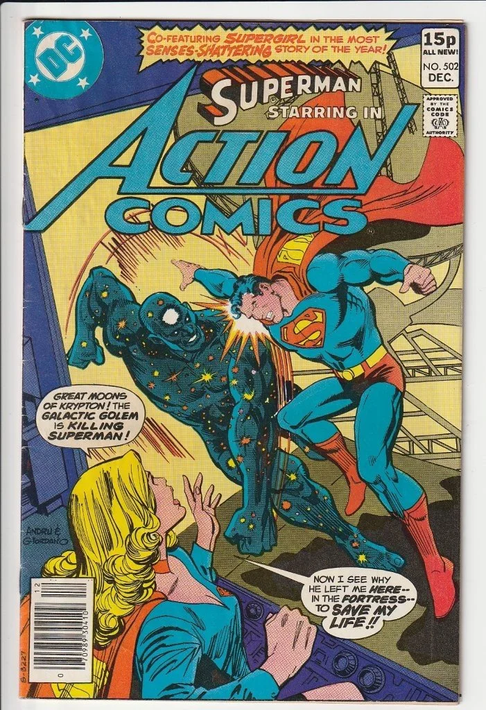 Action Comics Series 1 #502 Pence Copy