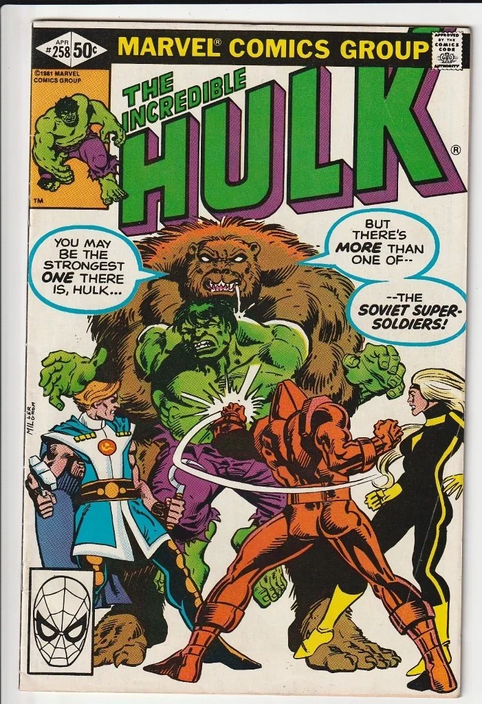 Incredible Hulk Series 1 #258