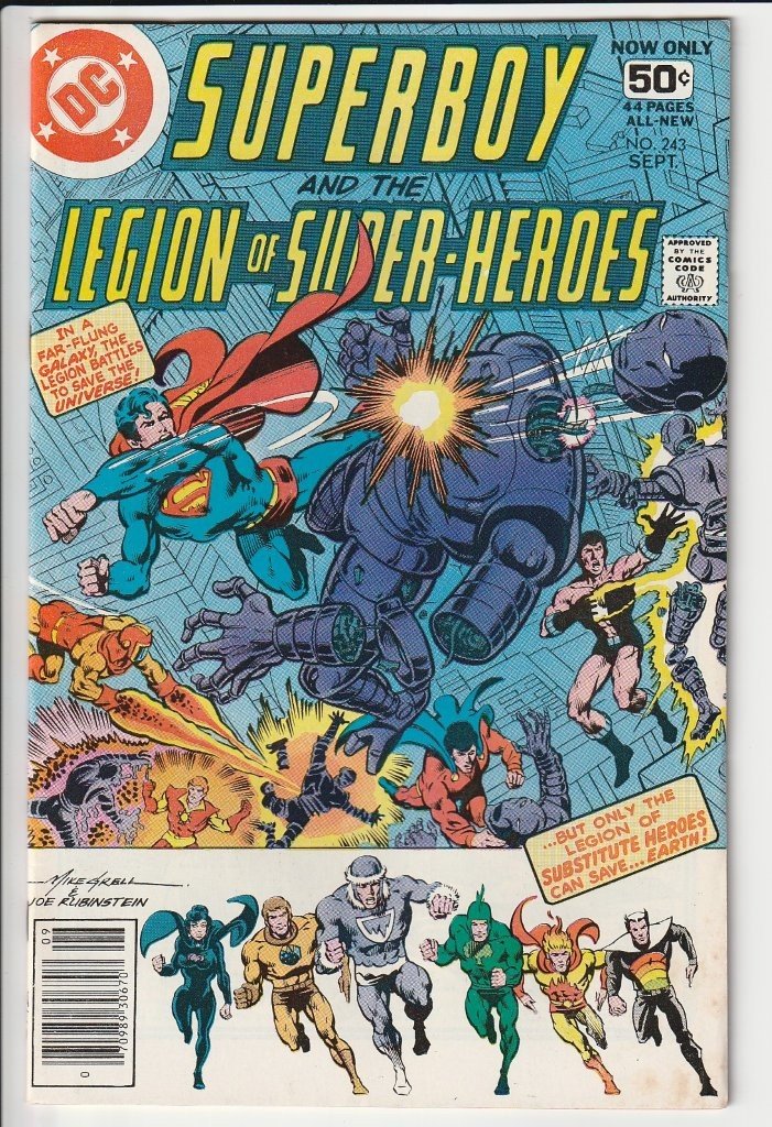 Superboy and the Legion of Super-Heroes Series 1 #243