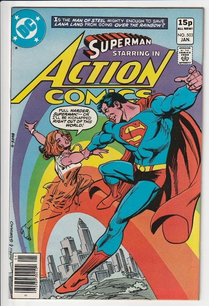 Action Comics Series 1 #503 Pence Copy