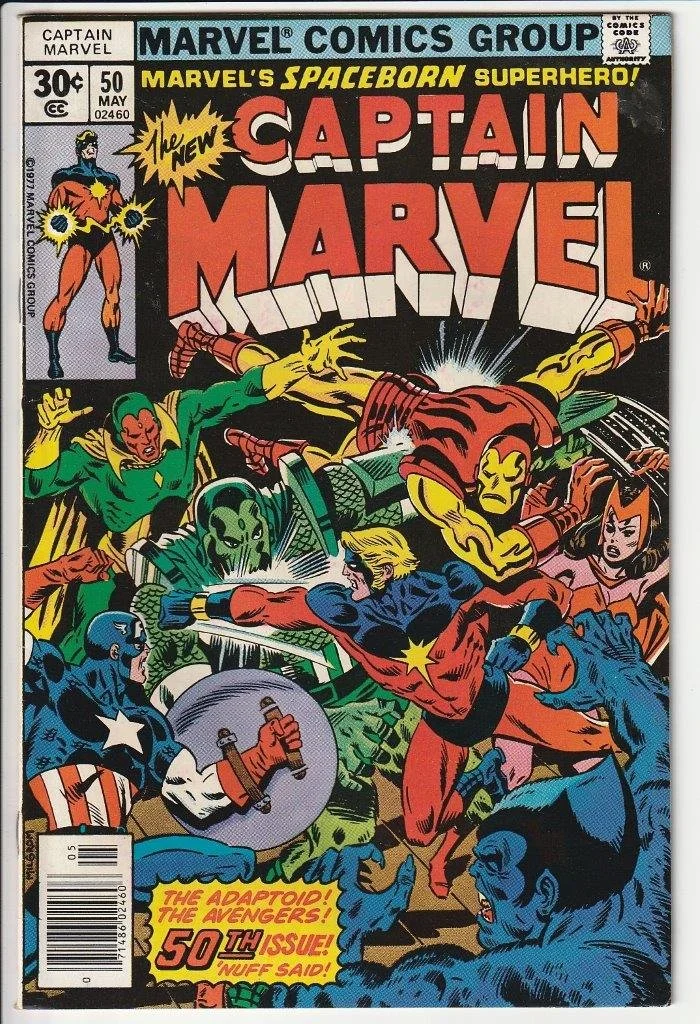 Captain Marvel Series 1 #50