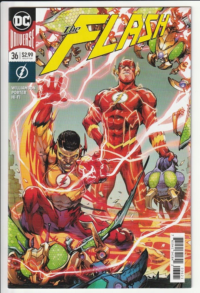 The Flash Series 5 #36 Porter and Hi-Fi Variant