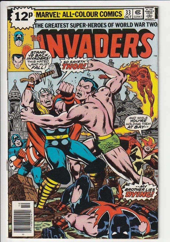Invaders Series 1 #33 Pence Copy