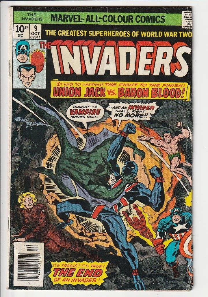 Invaders Series 1 #9 Pence Copy