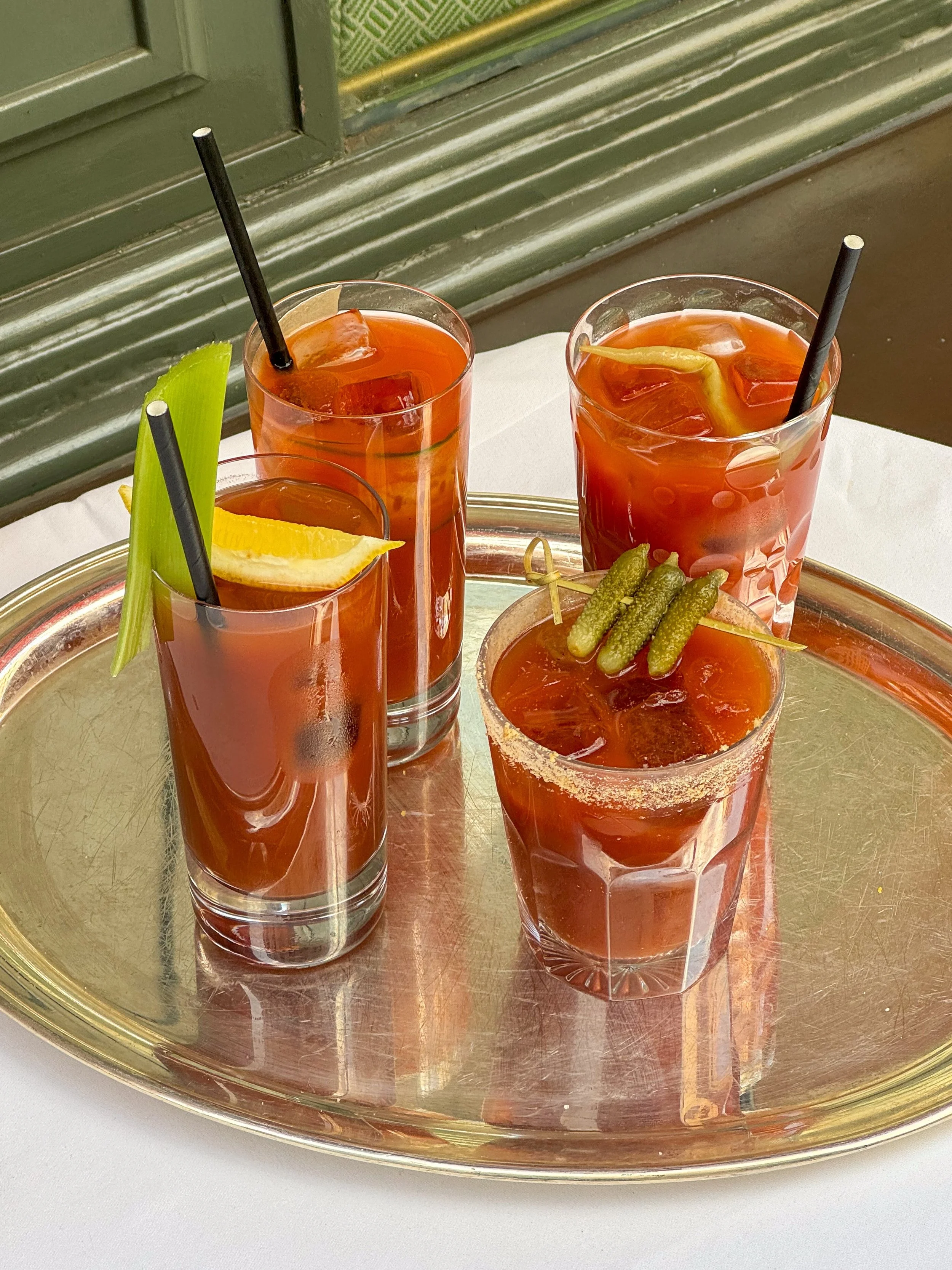 A Bloody Mary for every kind of morning.

The Virtuous Mary, Hinomaru Mary, Dirty Mary, and the classic - each with its own twist.