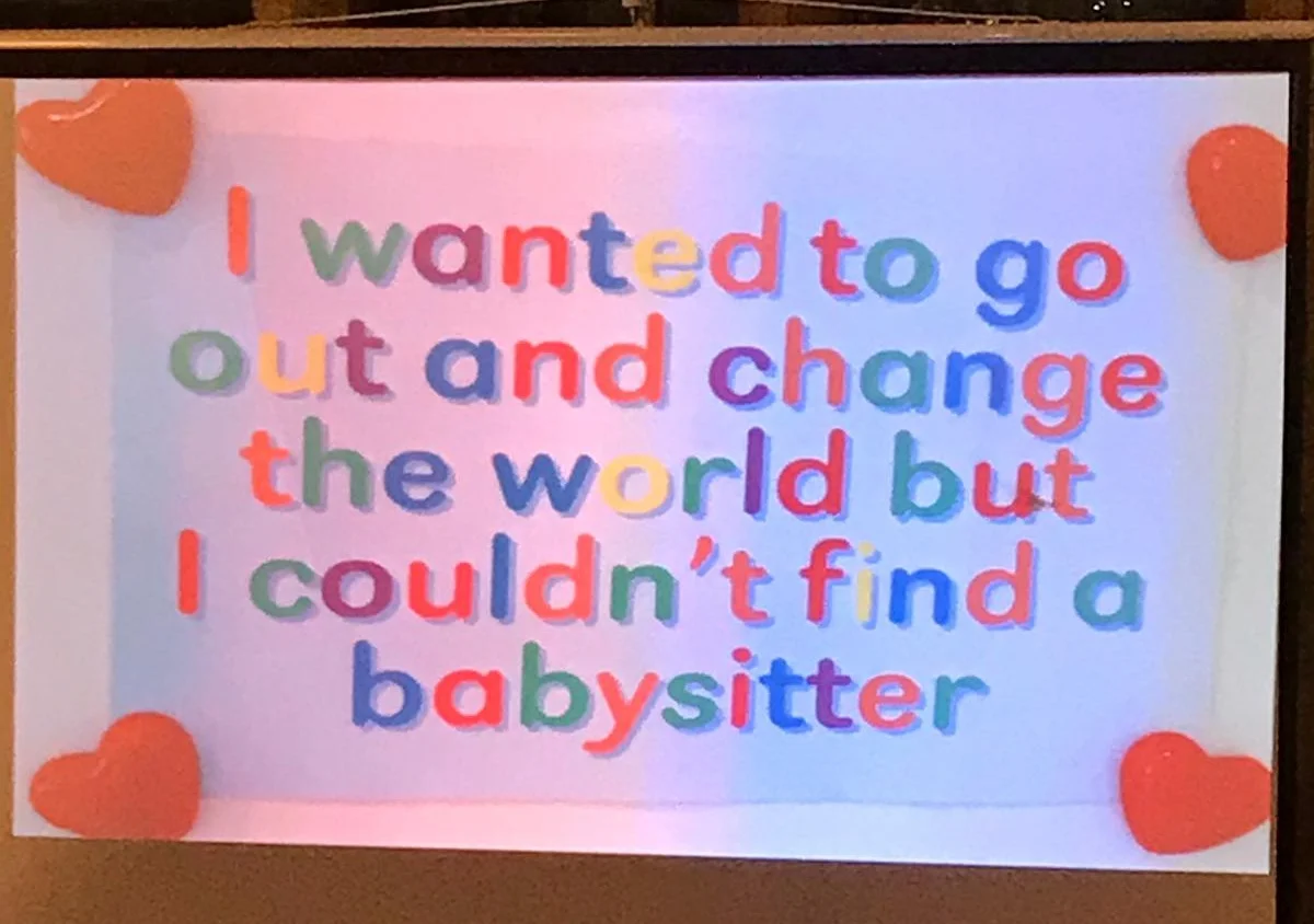 A moment from Catherine Edsell’s story about embarking on adventurous living with family.