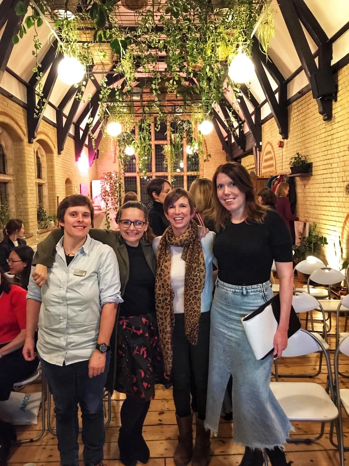 Liz, Johanna, Catherine and Kim at Heroine’s Journey Nights