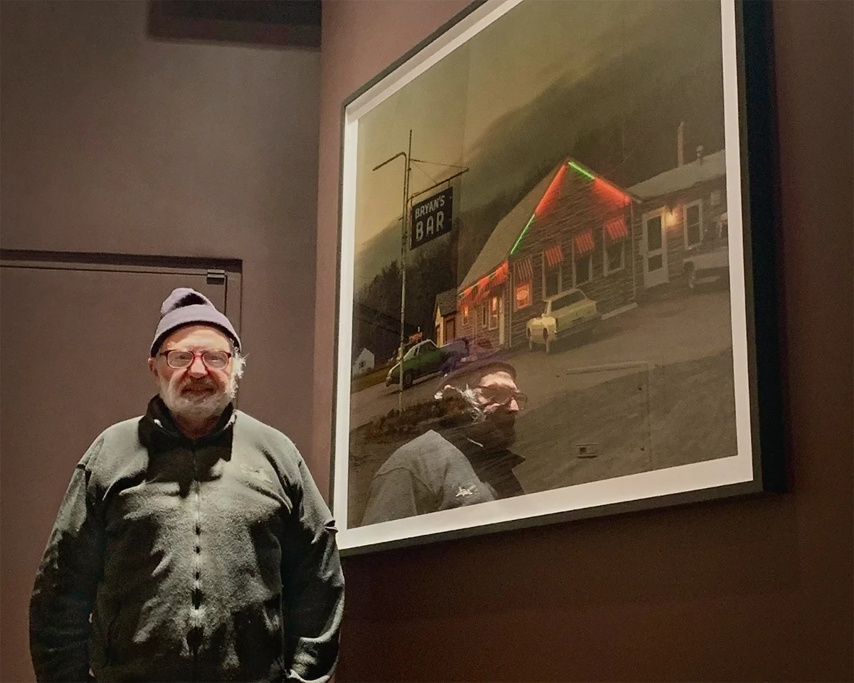 Bryan's Bar ca. 1985, New York (digital print, 5ft x 4ft) Photo of Mel Adelglass © 2018 Todd Weinstein