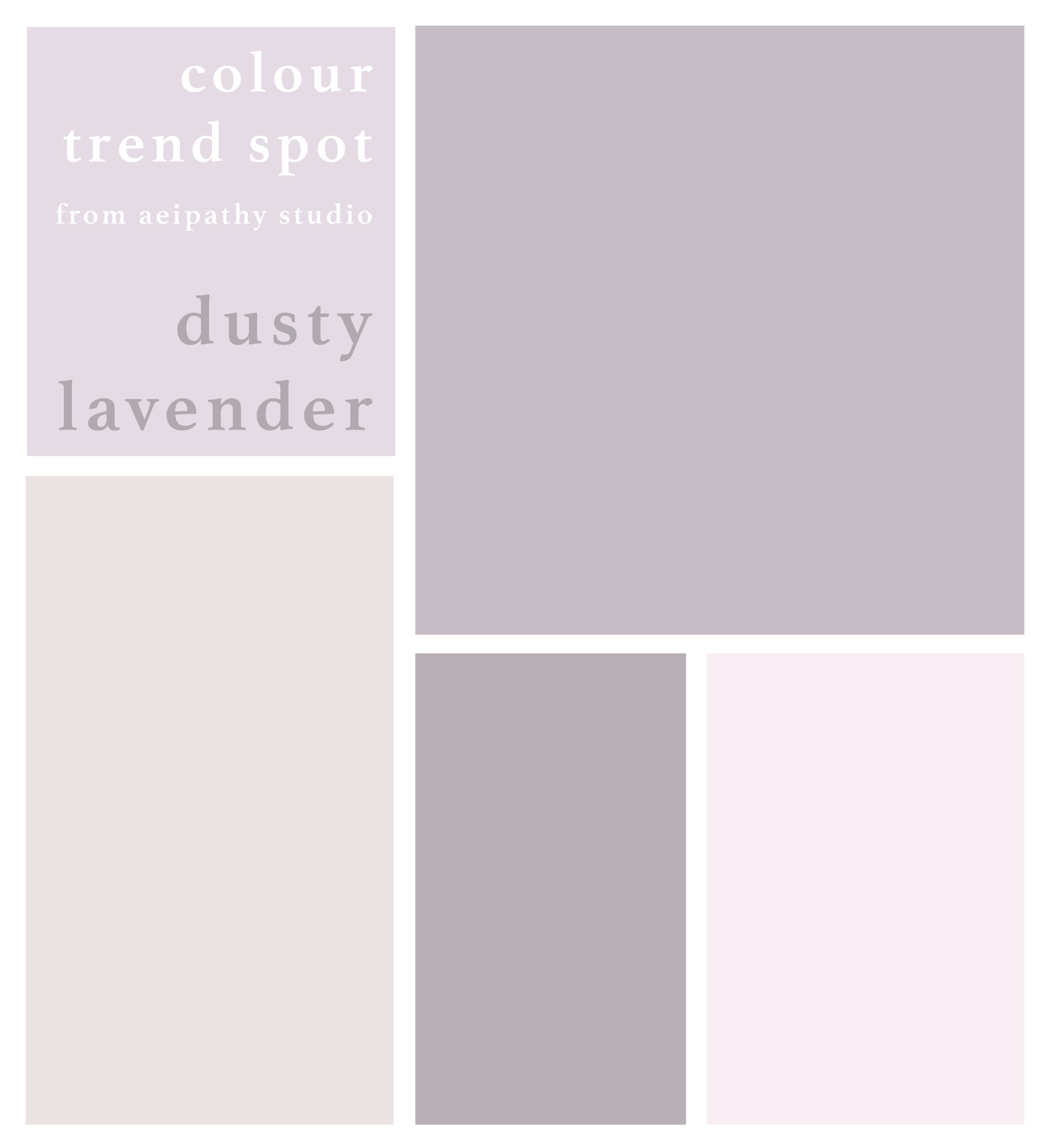 Colour Trend Spot- Dusty Lavender and how to use it in any wedding