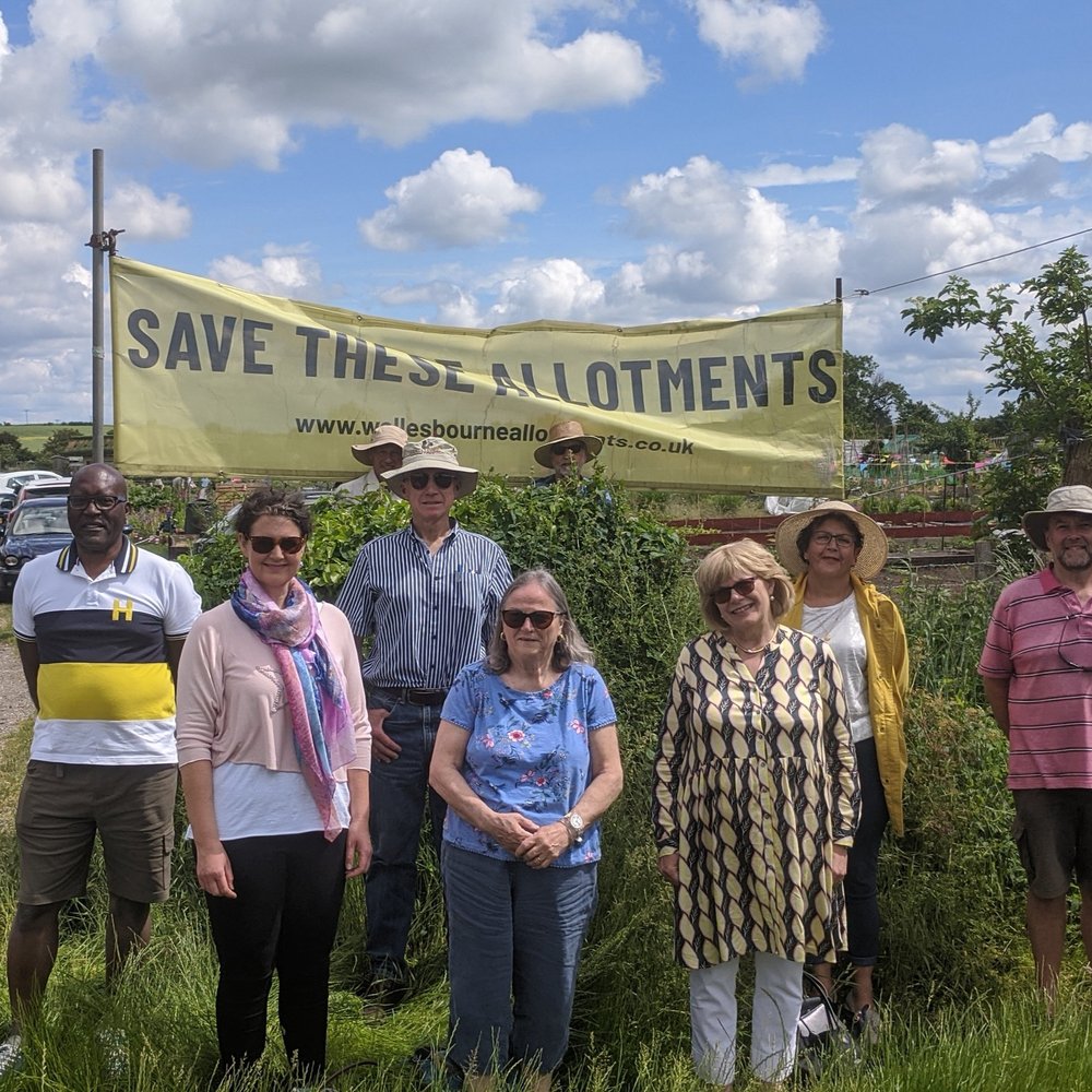 Save Wellesbourne Allotments - Meeting With Local Councillors - July 2021