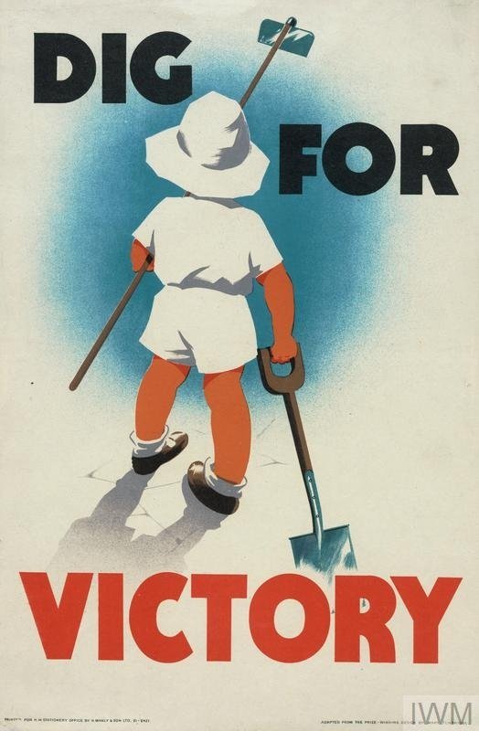 The Dig for Victory campaign has become one of the iconic battles of the second world war