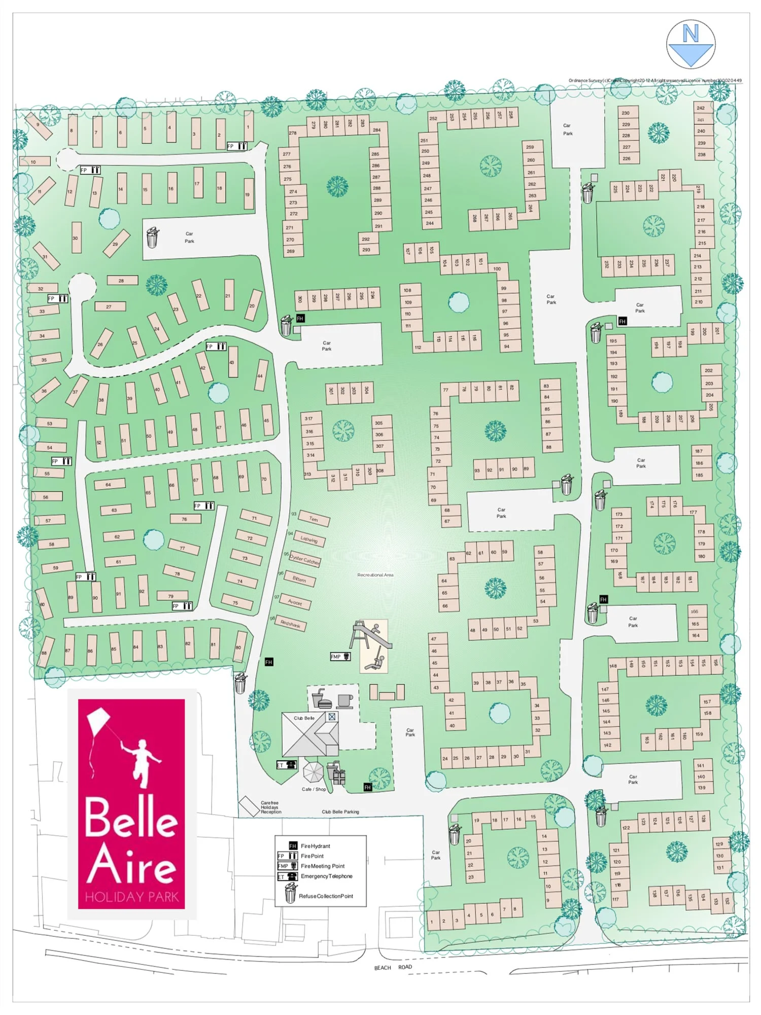 Click or tap on the image to view map larger - or download a PDF version