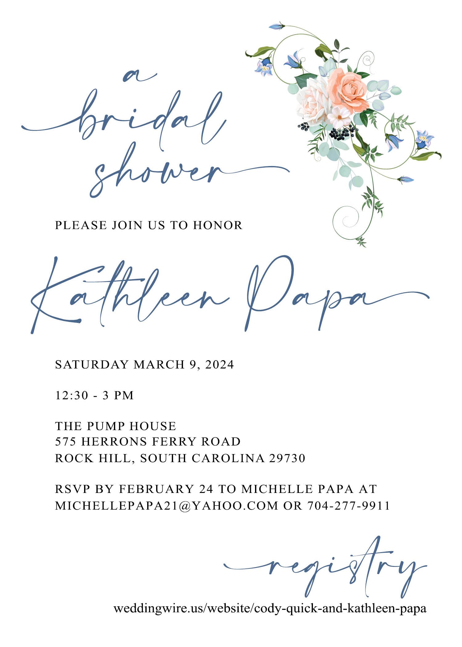 Bridal Shower Invitation