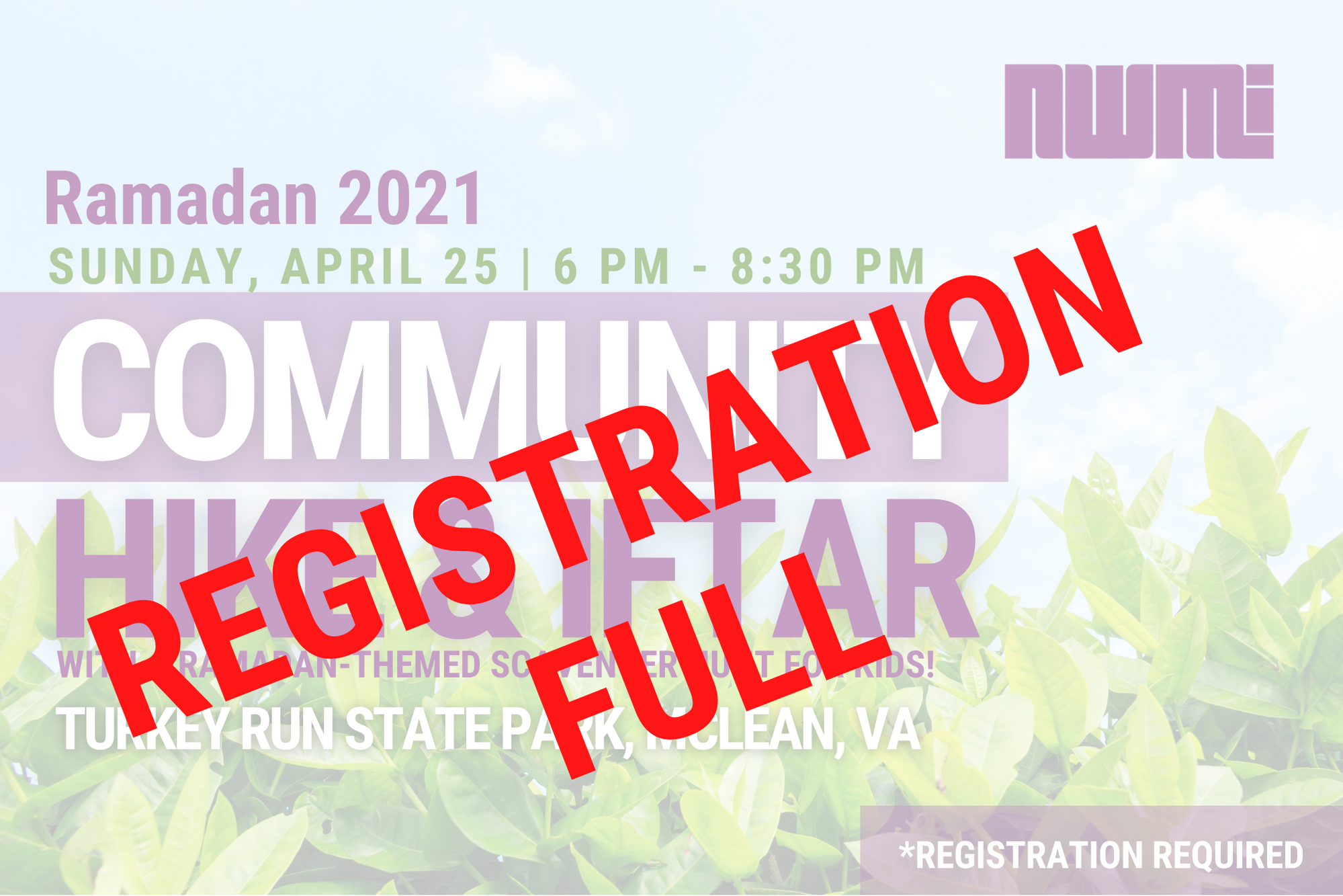 Community Hike &amp; Iftar