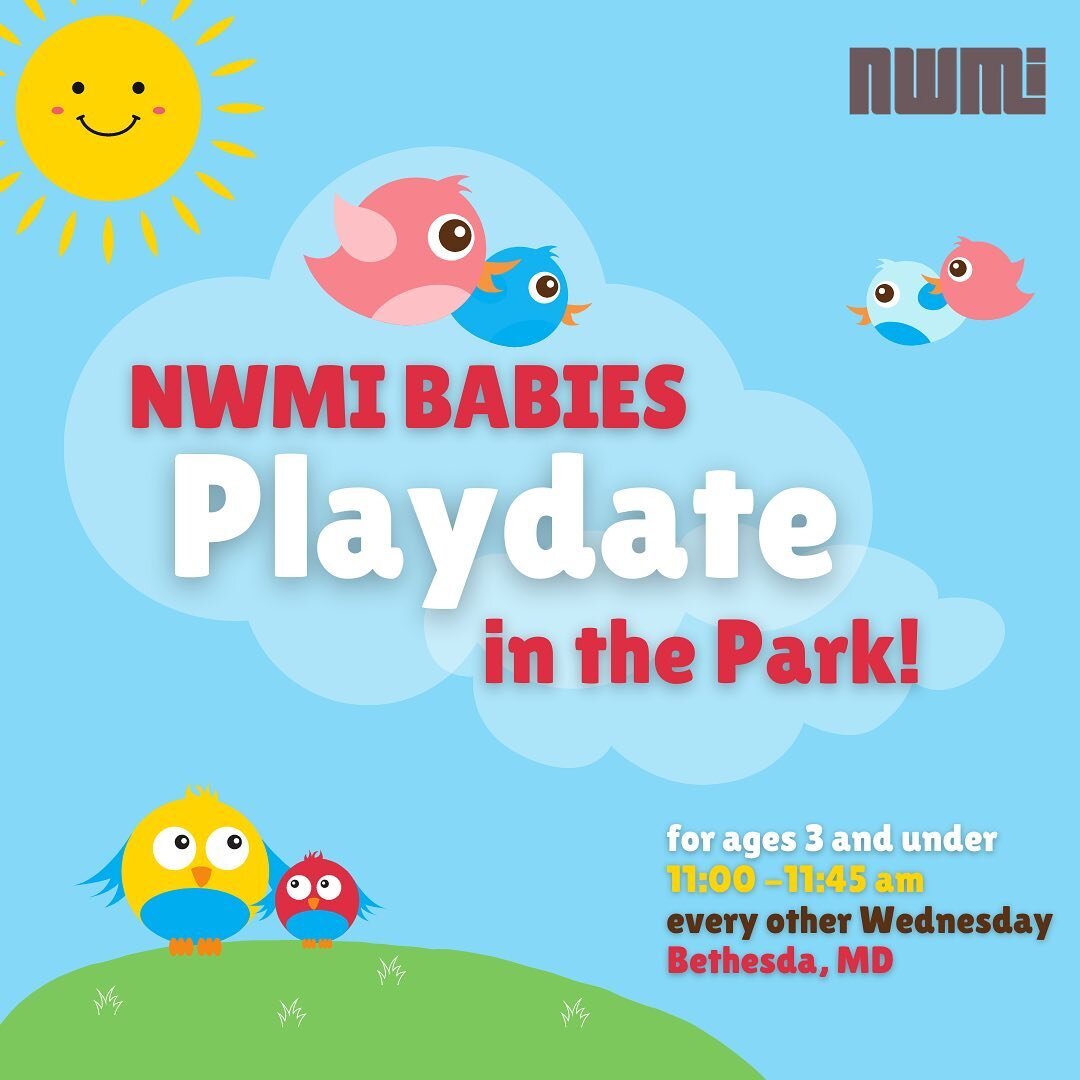 Join us next Wednesday (June 23) with your little ones for a fun Playdate in the Park! Register now via the link in bio🤩
&mdash;

Kids 3 and under, accompanied by a caregiver, are invited to join us for a socially distanced parent-child class in the