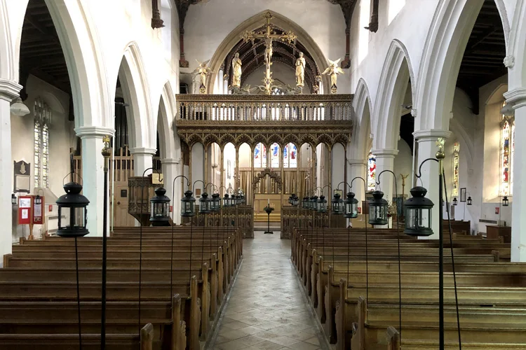 St Peter and St Paul Church is full of interest, little details and quiet corners. A bit like Eye itself.