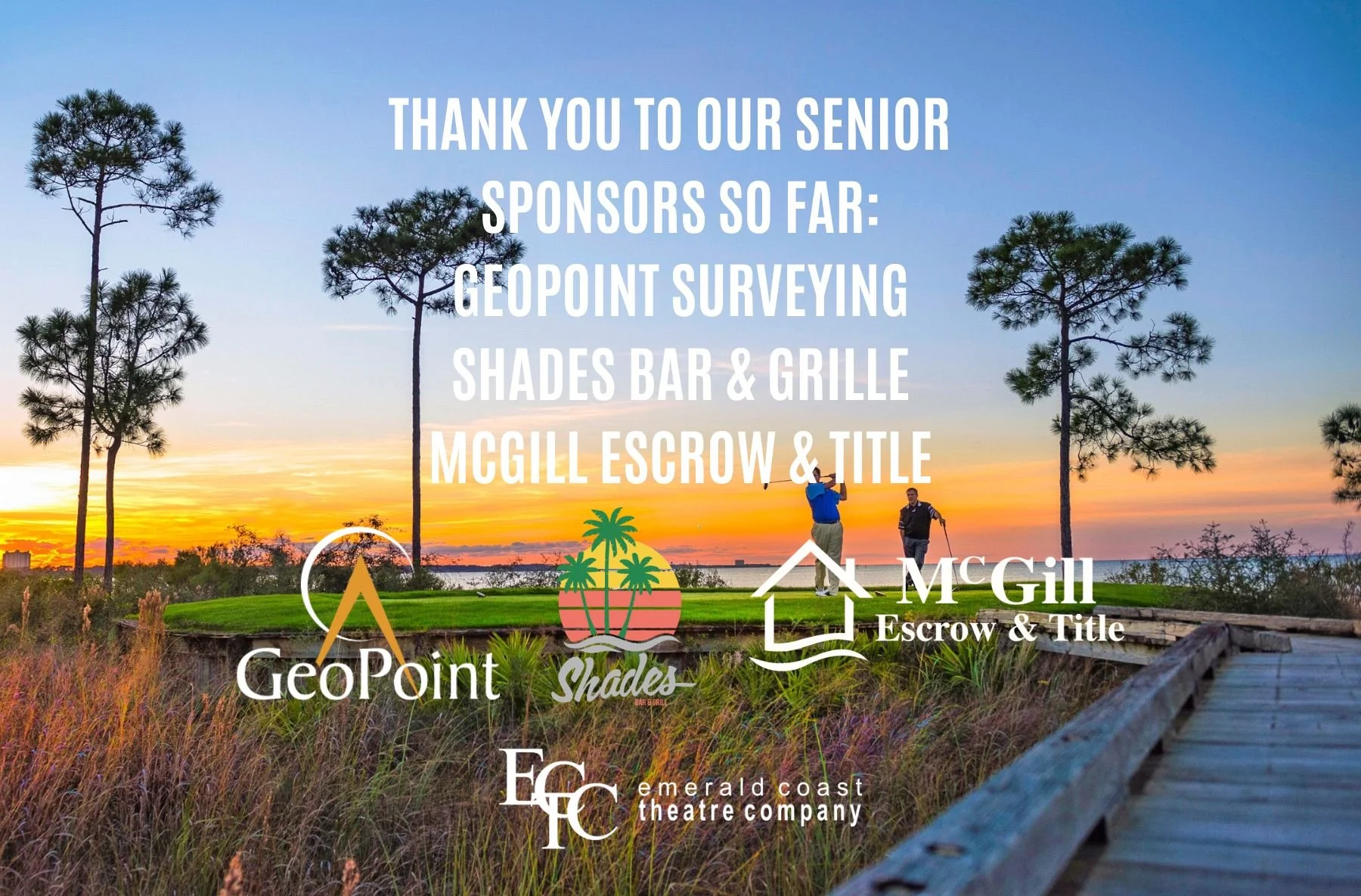 ECTC Charity Golf Tournament - Senior Sponsor (1 Remaining)