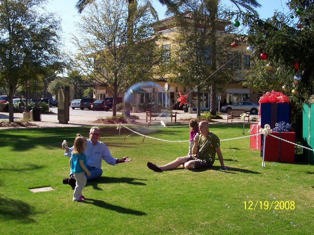 Anna and Nathanael's first visit to Grand Boulevard in 2008