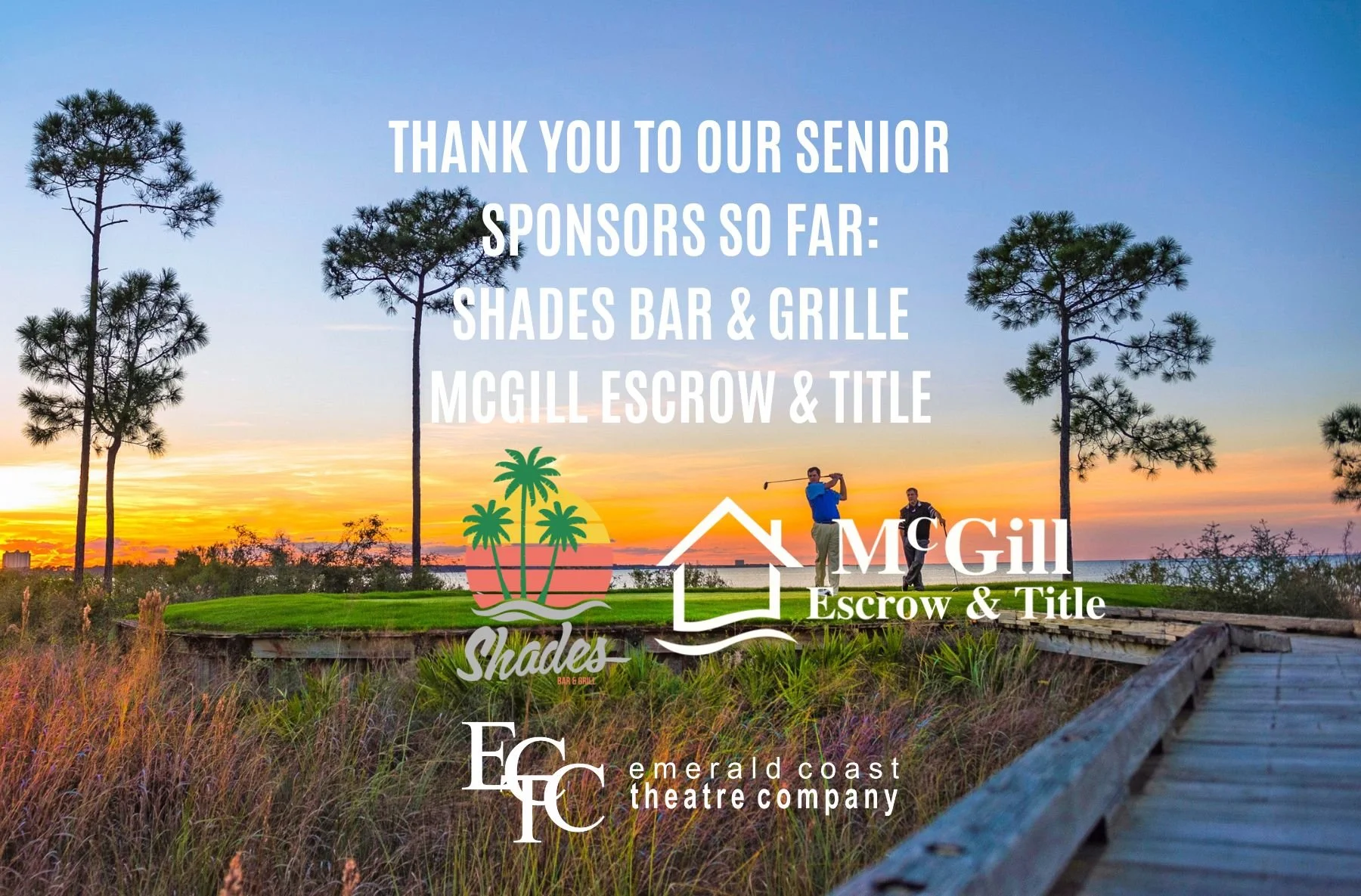 ECTC Charity Golf Tournament - Senior Sponsor (2 Remaining)