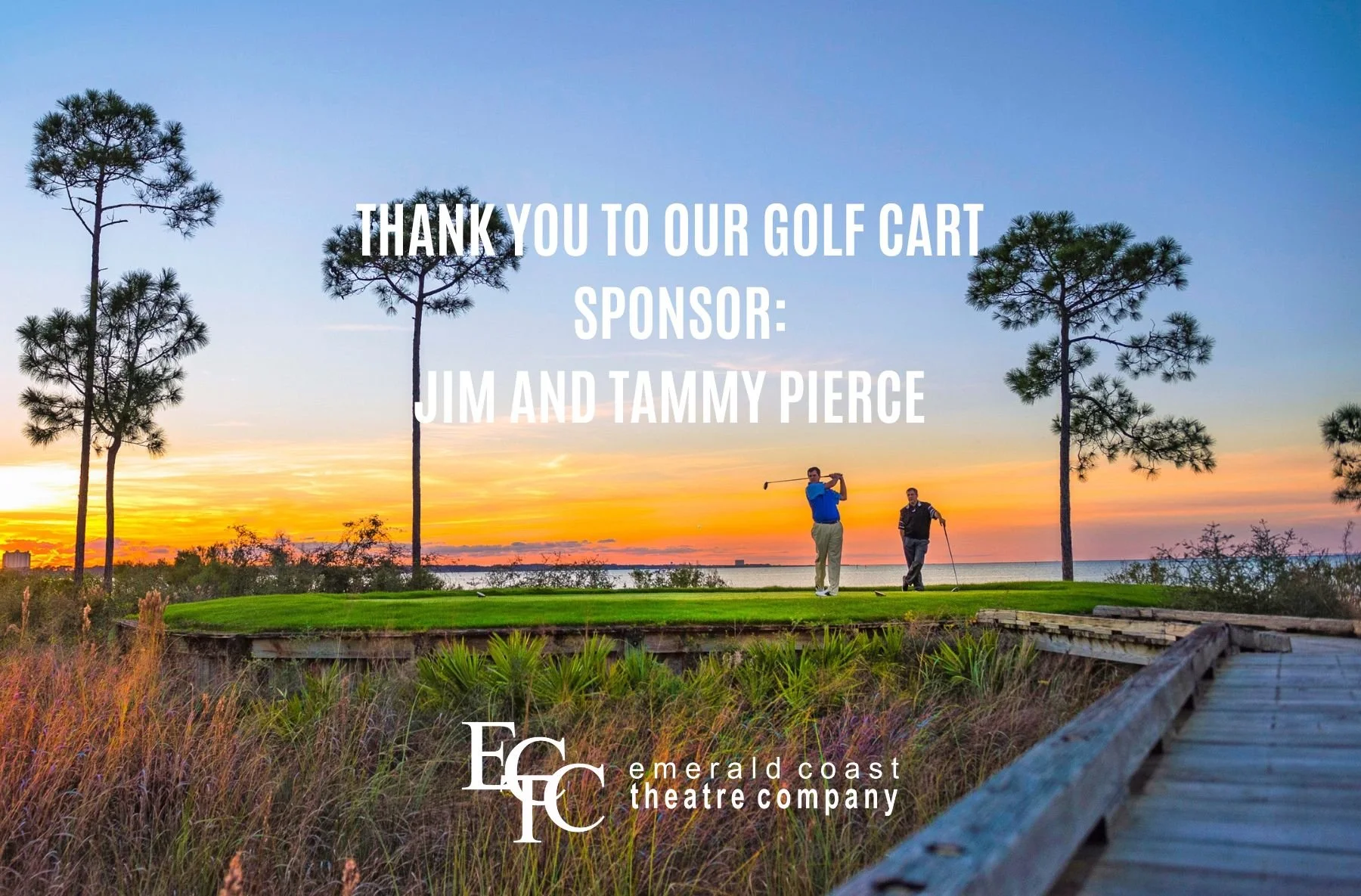 ECTC Charity Golf Tournament - Golf Cart Sponsor