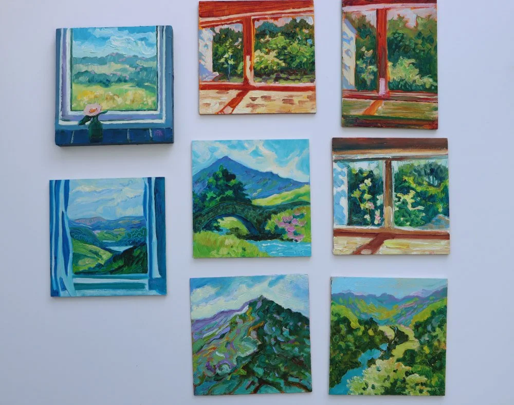 Mary Kemp Small Paintings.JPG