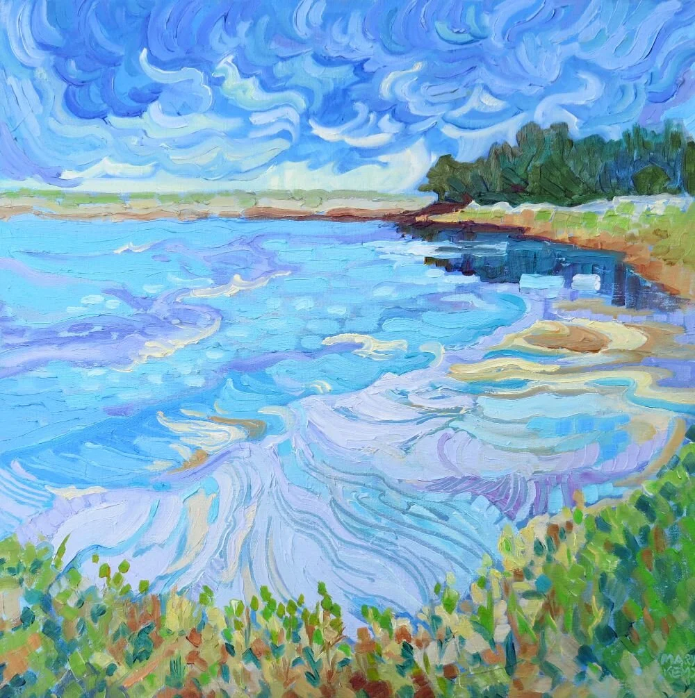 Holkham Beach - Reflections .JPG