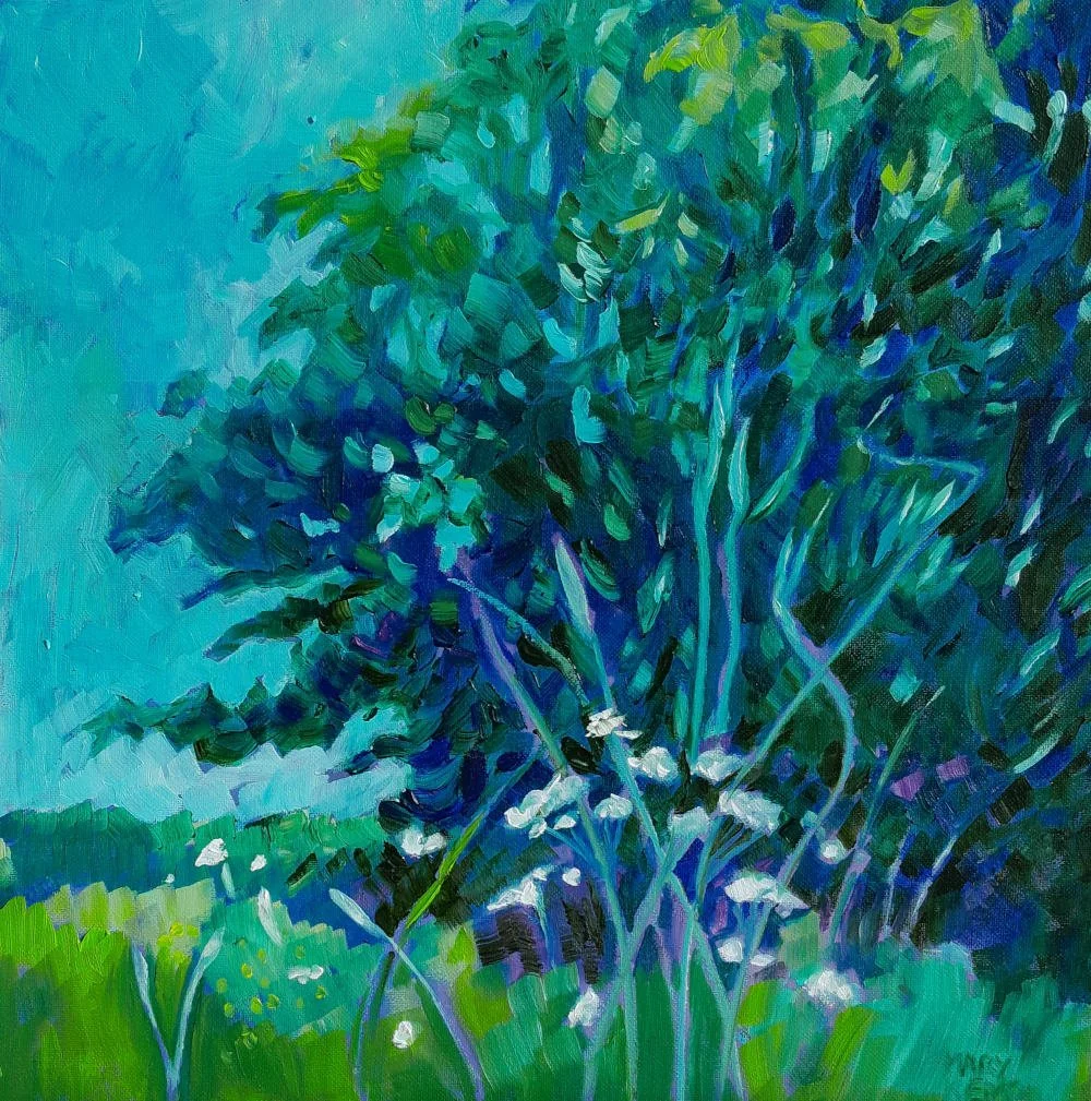 Mary KempTrees Blue and Green  30 x 30 cm.jpg