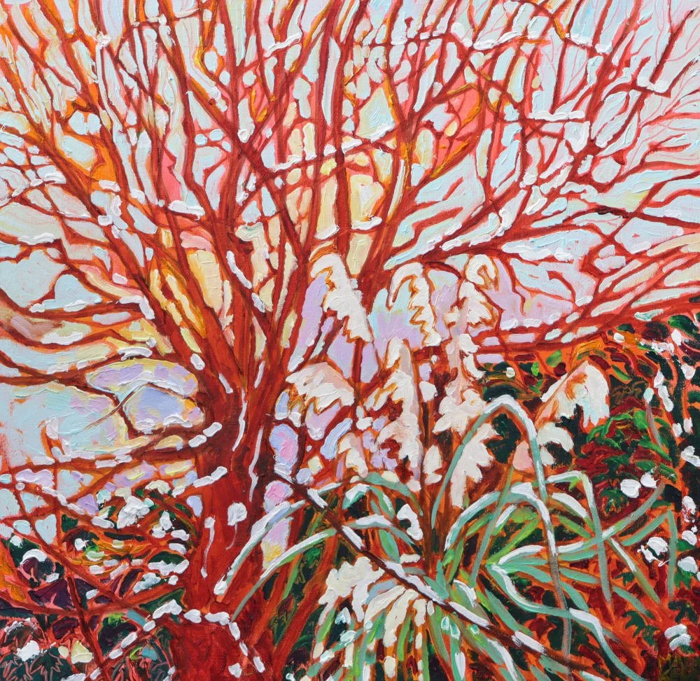 WT 2438ss Snowy Garden. oocp 30 x 30.JPG