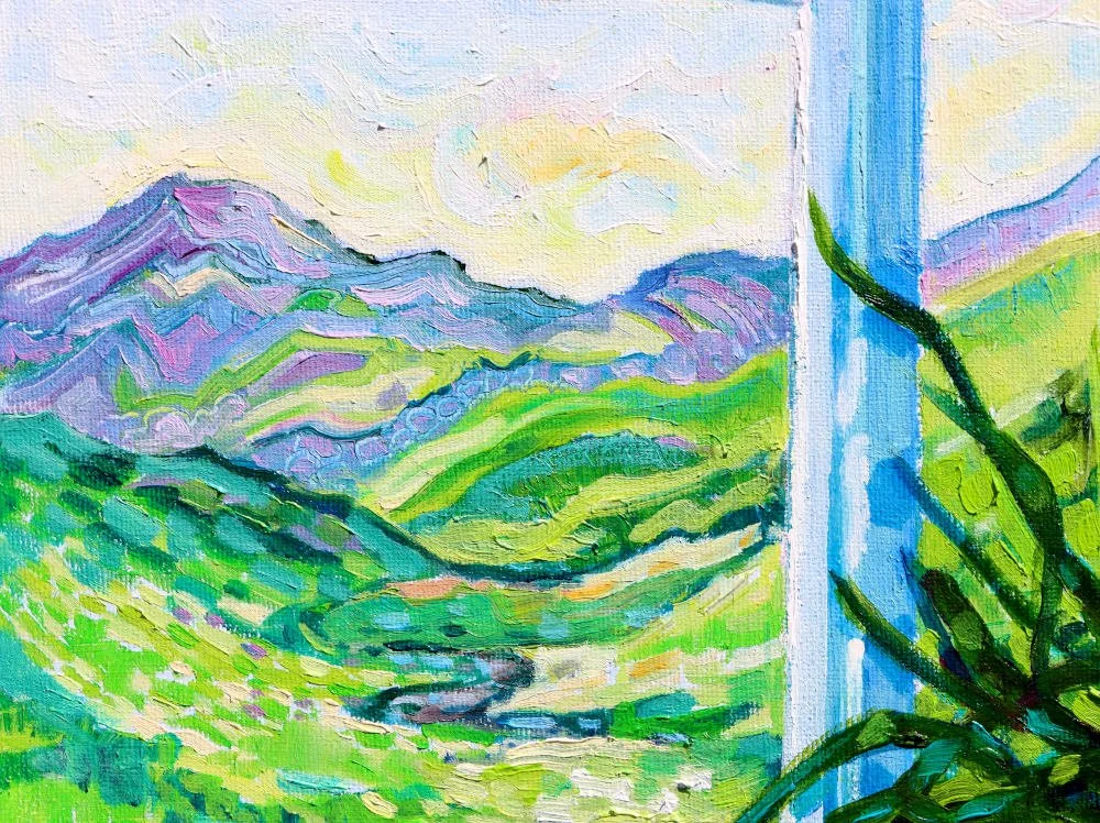 Mary Kemp Mountain View at Breakfast detail.JPG