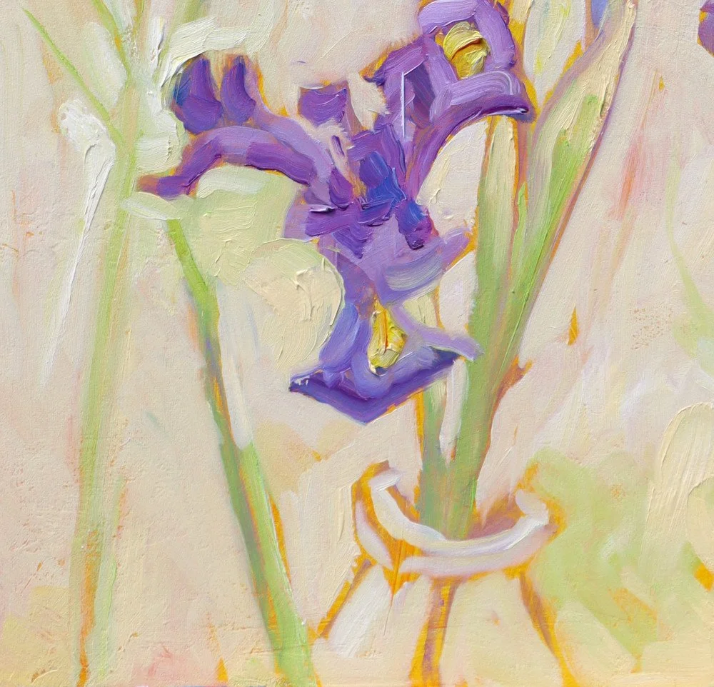 Mary Kemp - Spring Garden Flowers #1 detail.JPG