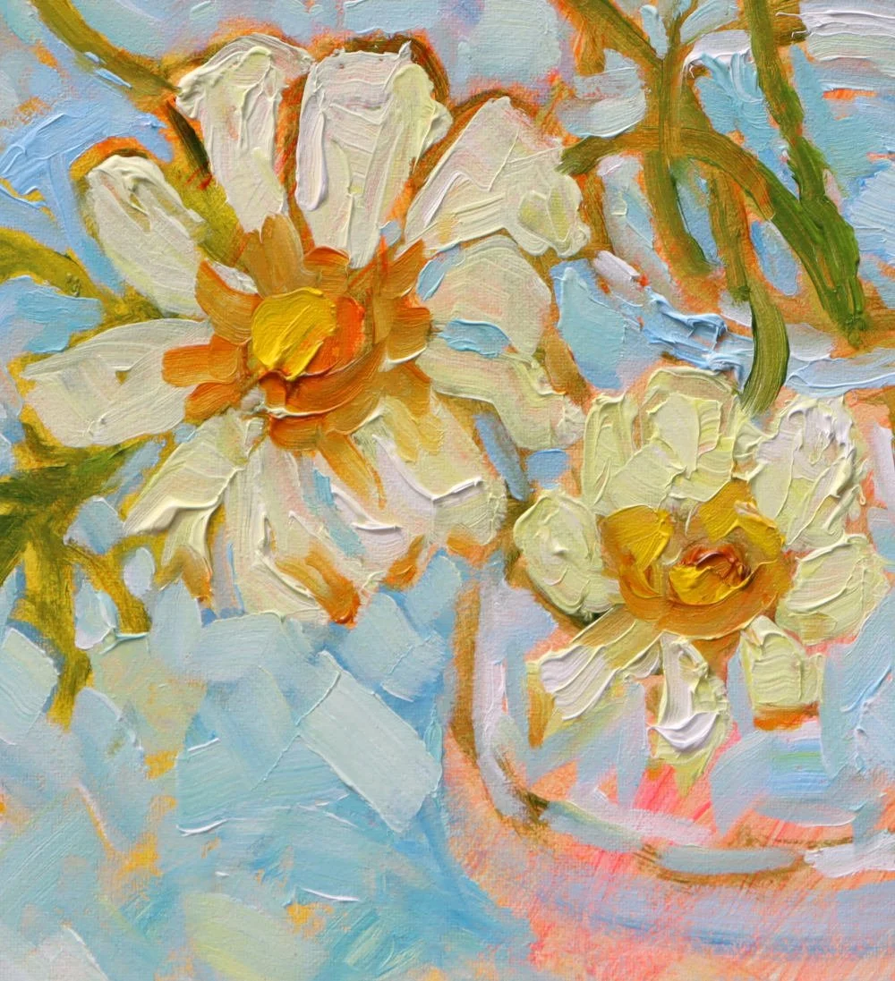 Mary  Kemp - Spring Garden Flowers #4 detail.JPG