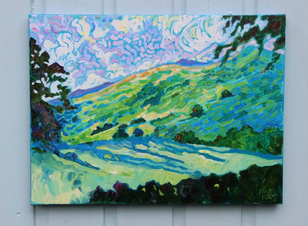 Lakeland Horizon - oil painting by Mary Kemp .JPG