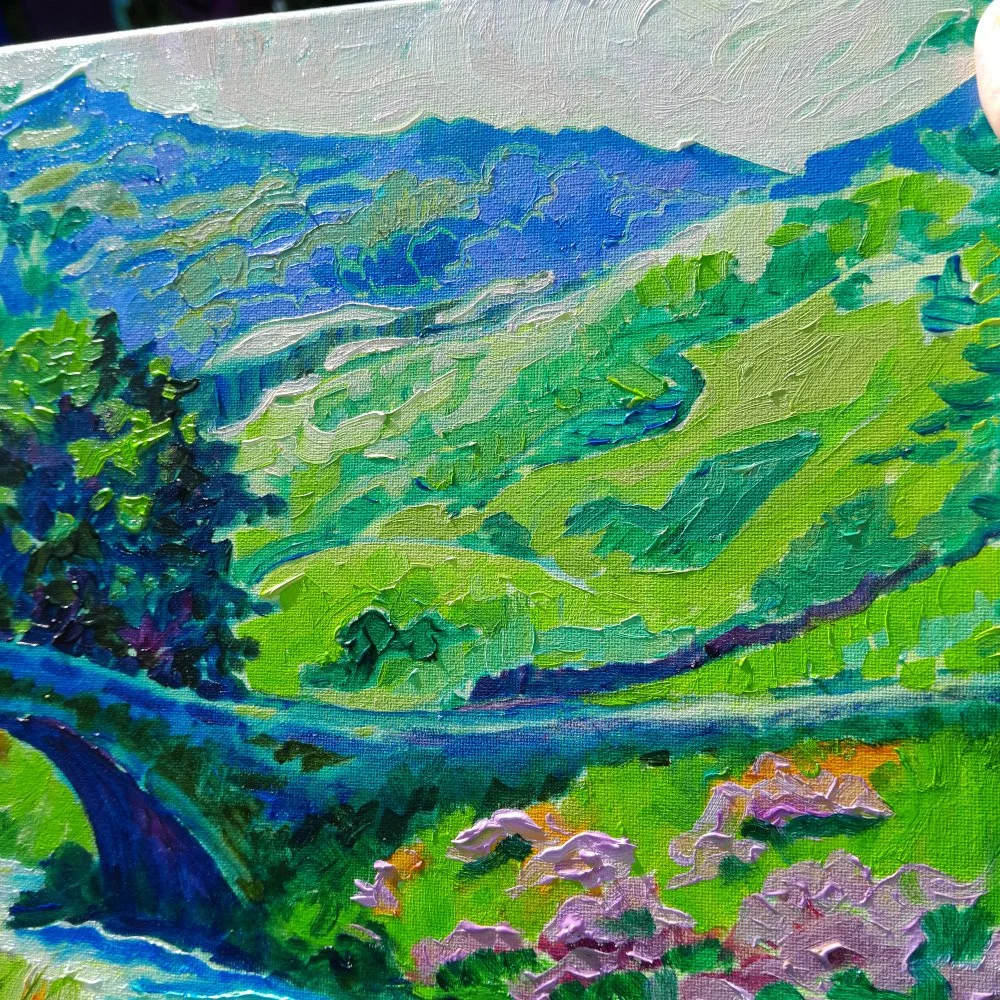 Mary Kemp. Over the bridge. detail.jpg