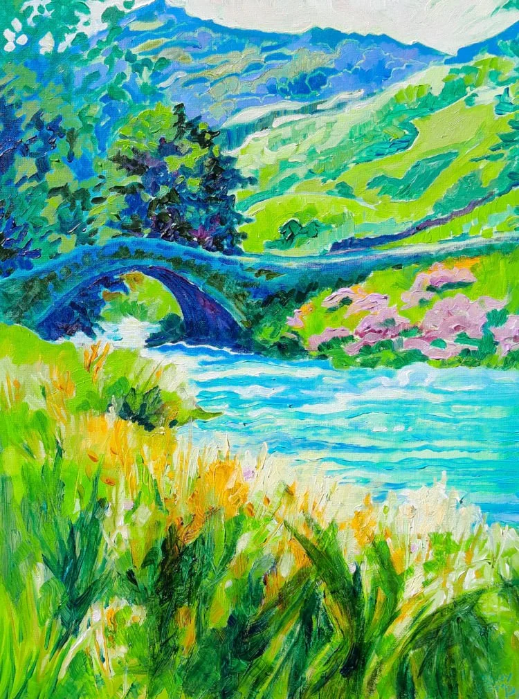 Mary Kemp -Over the Bridge .jpg