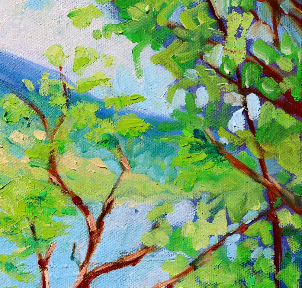 Mary kemp - Thru the Trees detail.JPG