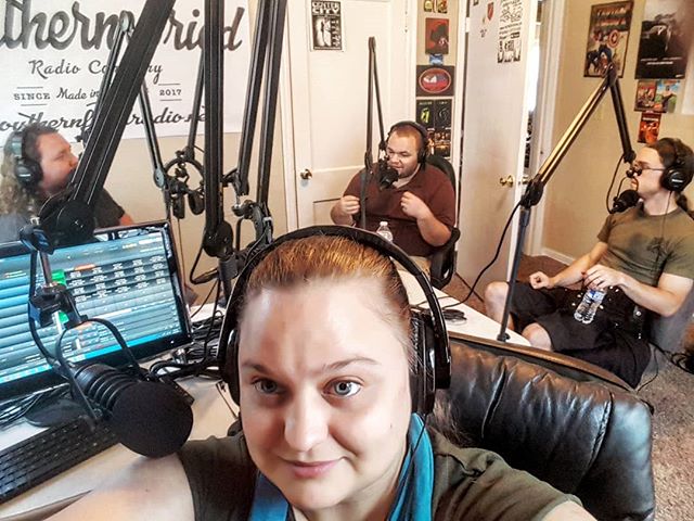 Today we had filmmaker Thomas Moore of @blessedmelodyproductions in the studio for a little fun noir! Tune in for AiA Episode 27 Friday at noon EST to hear us chat about movies, video games, and more.