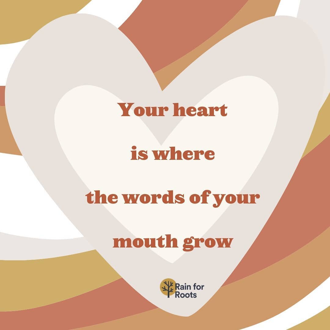 &quot;Your heart is where the words of your mouth grow / Your mouth is where the thoughts of your heart go /Jesus, change our hearts to bear, To bear good fruit&quot;
- &quot;Good Fruit (feat. Katy Bowser)&quot; from the album &quot;The Kingdom of He