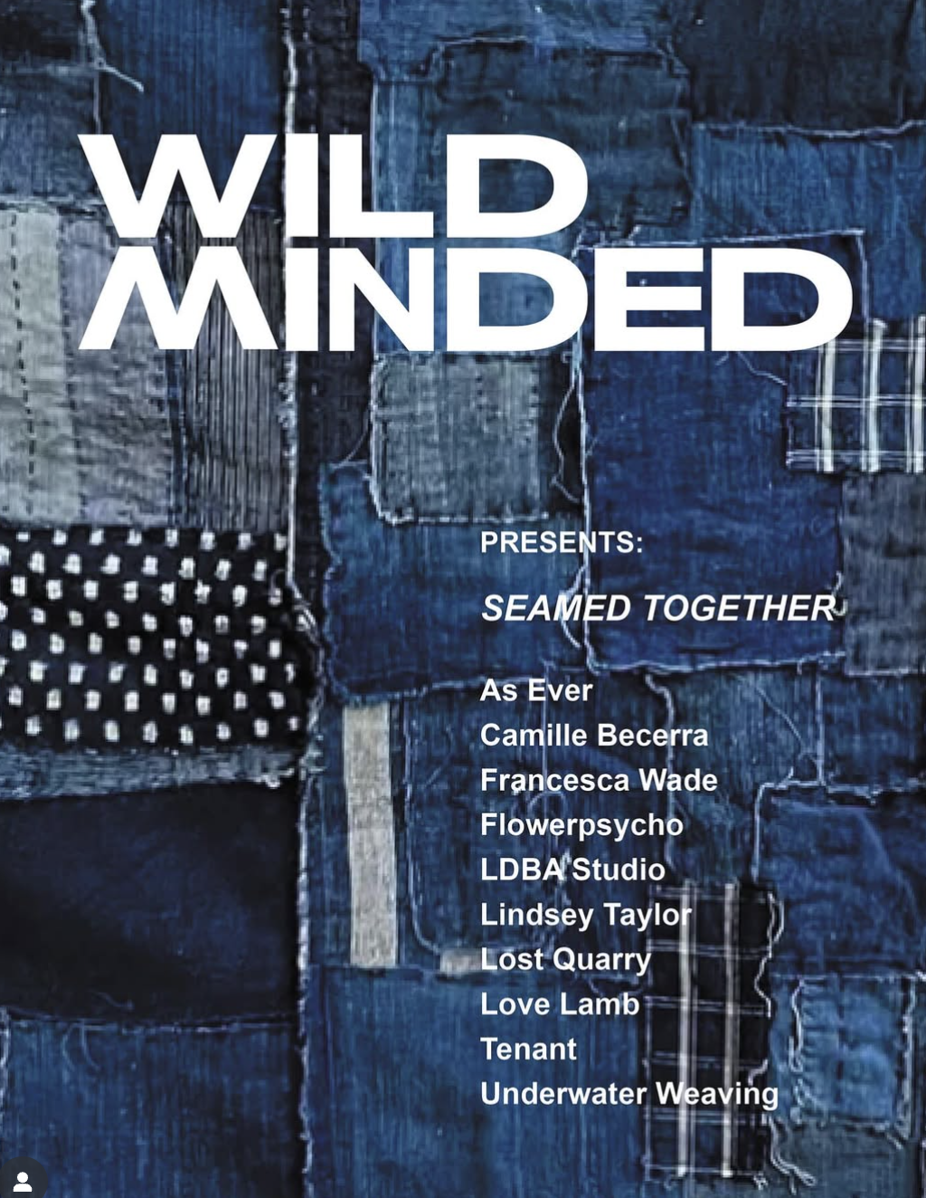 October 2025: Wild Minded, Seamed Together / Group Show - Kingston, NY