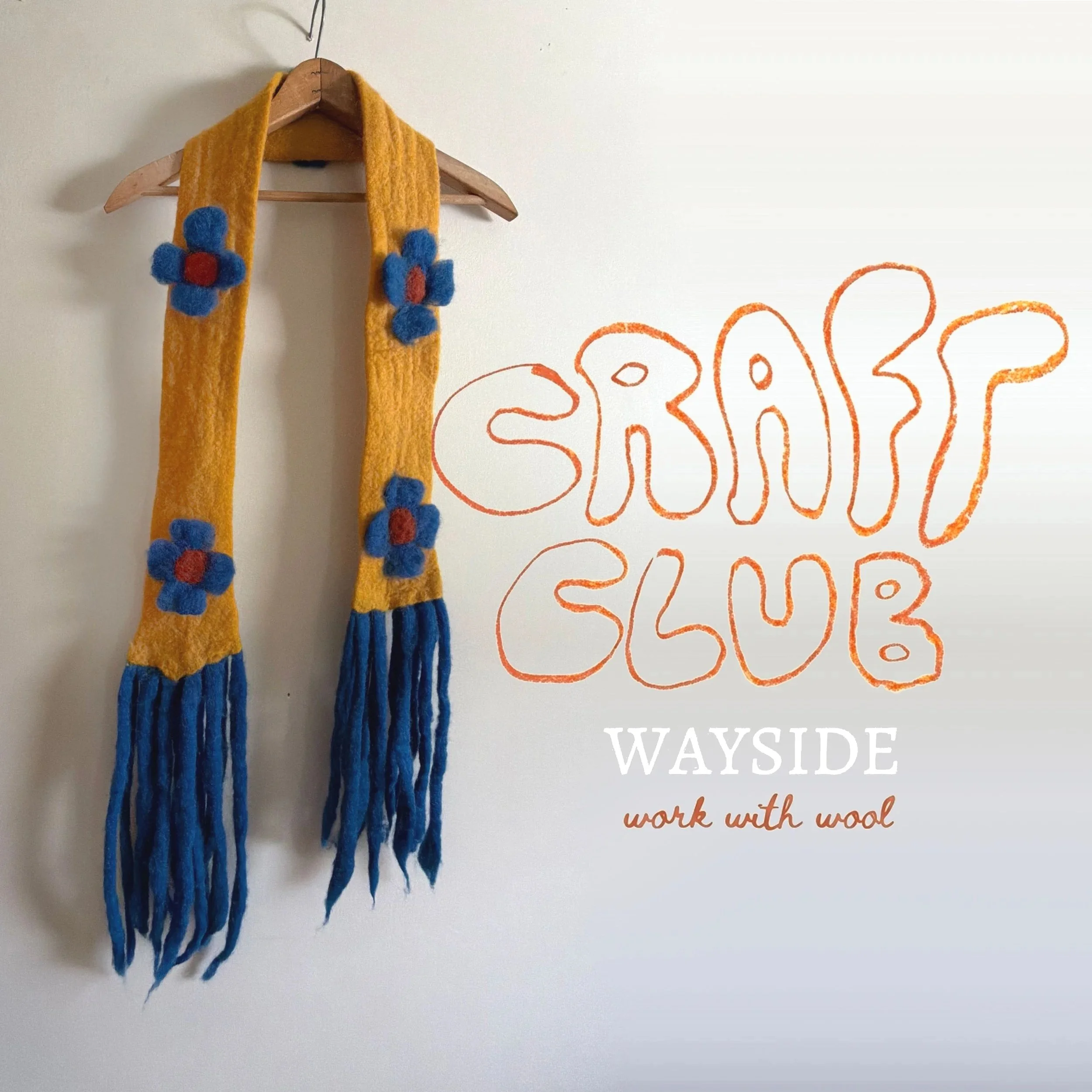 Simple Scarf Class!  Thurs 10/1/26 at Wayside (Andes, NY)