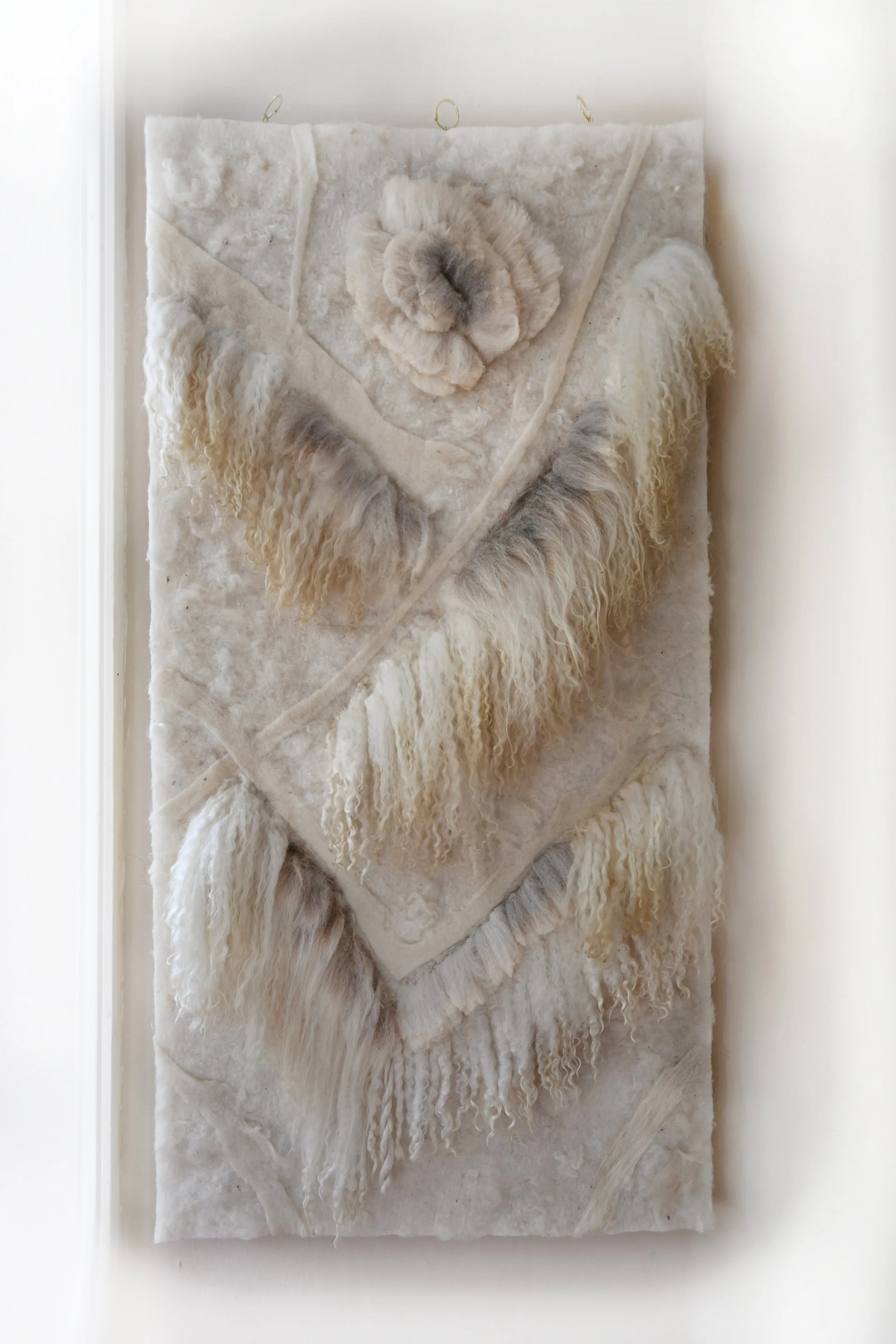 Wool Wall Hanging / Violet