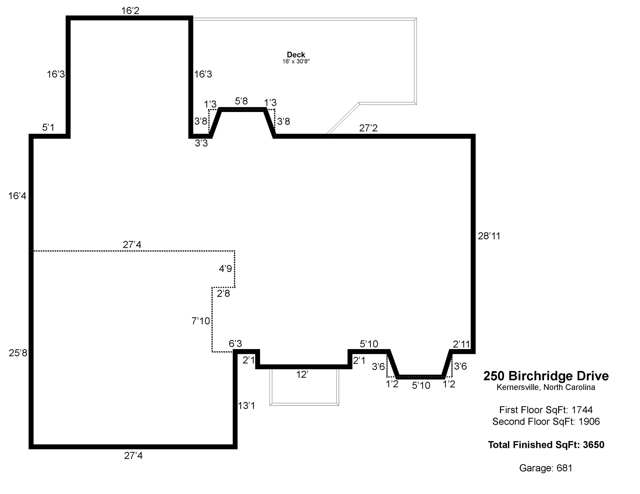 250 Birchridge Drive Measurements.jpg
