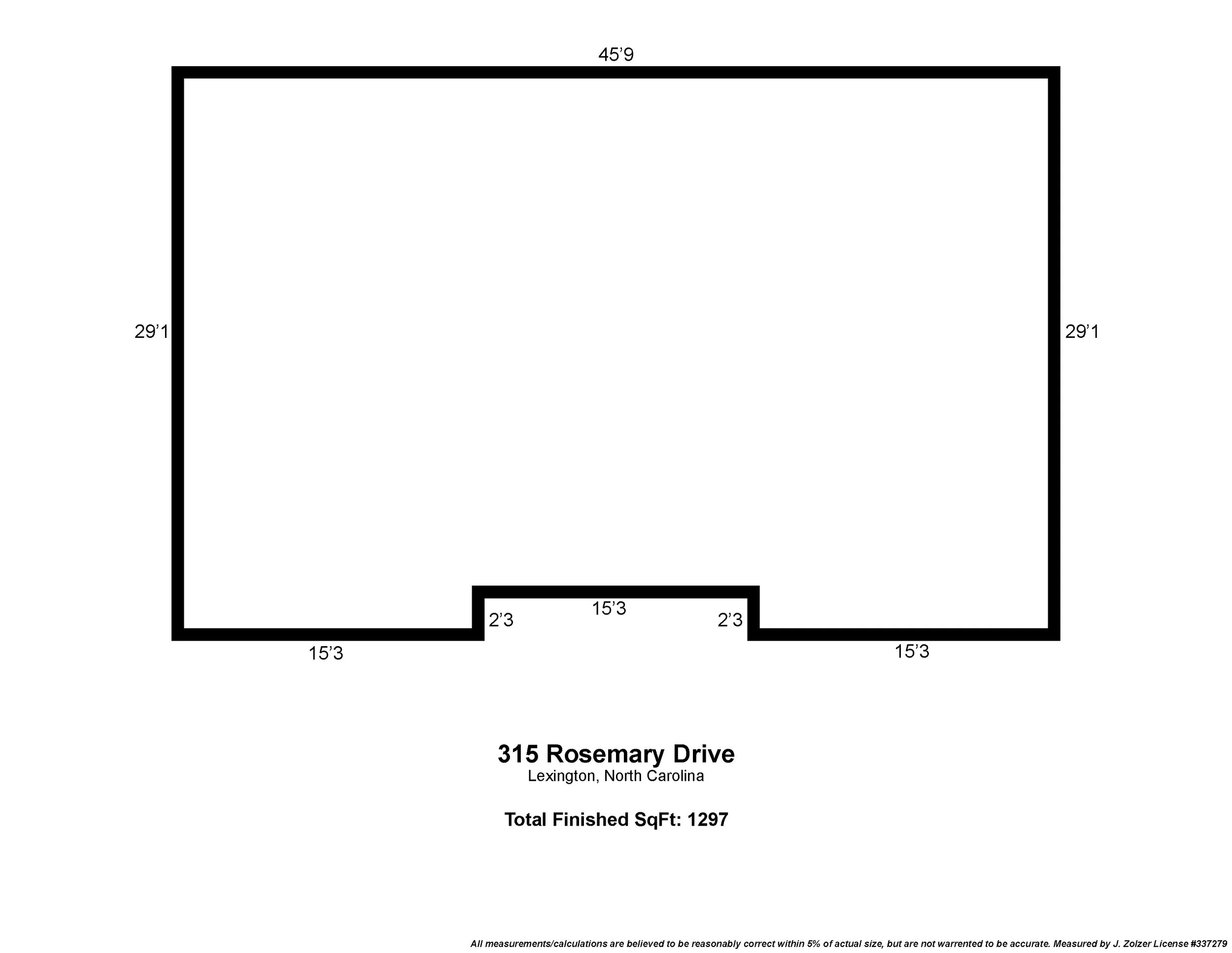 315 Rosemary Drive Measurements.jpg