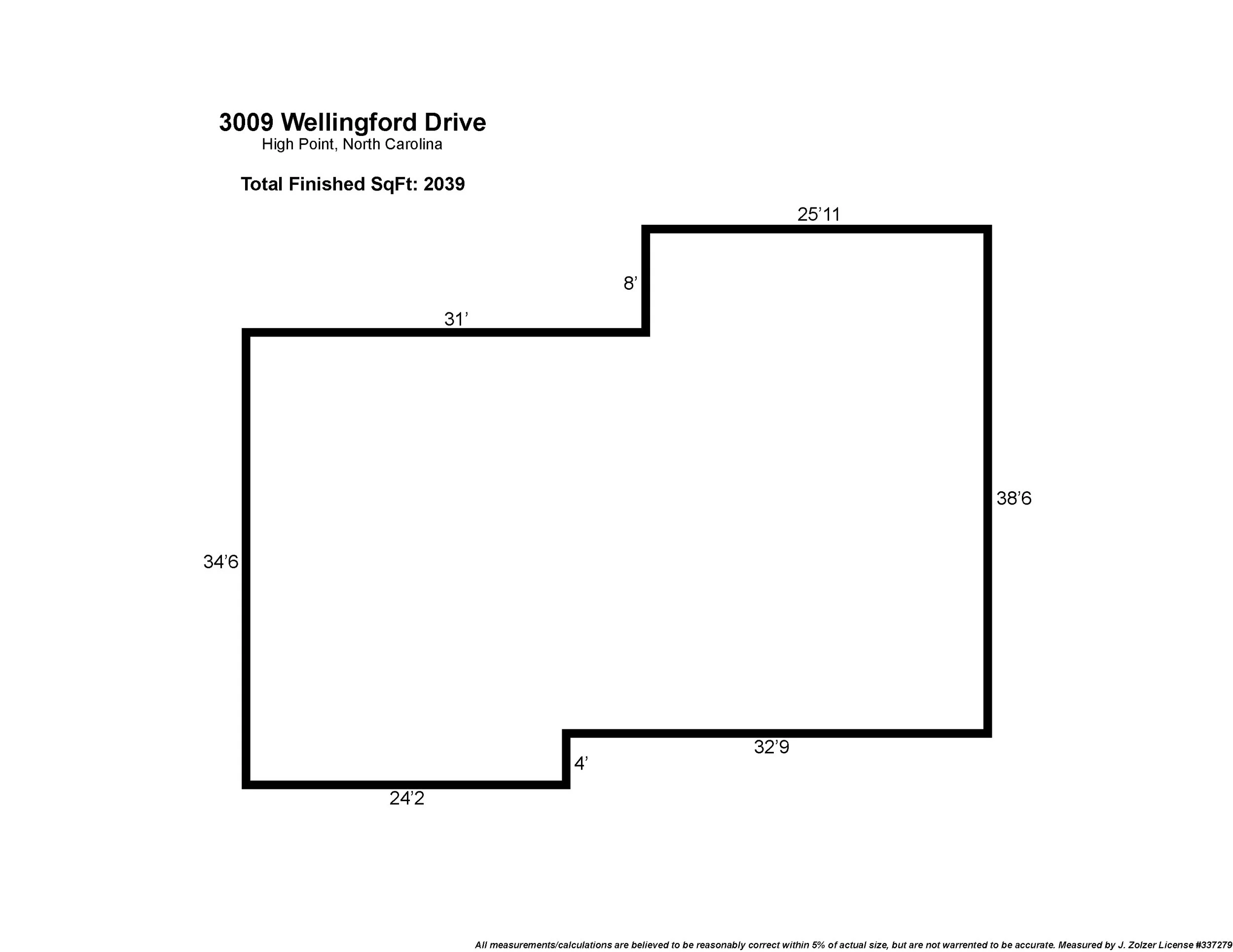 3009 Wellingford Drive Measurements.jpg