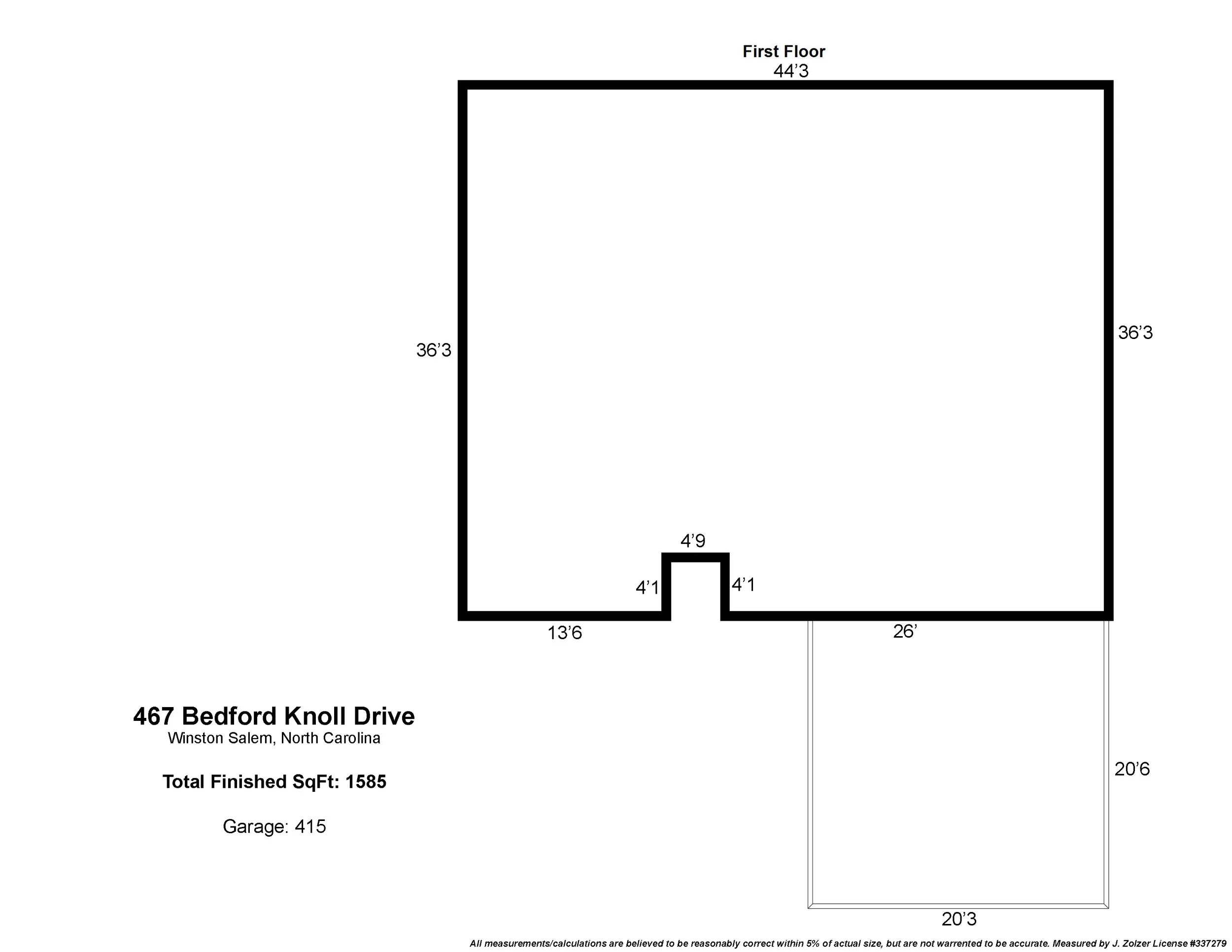 467 Bedford Knoll Drive Measurements.jpg