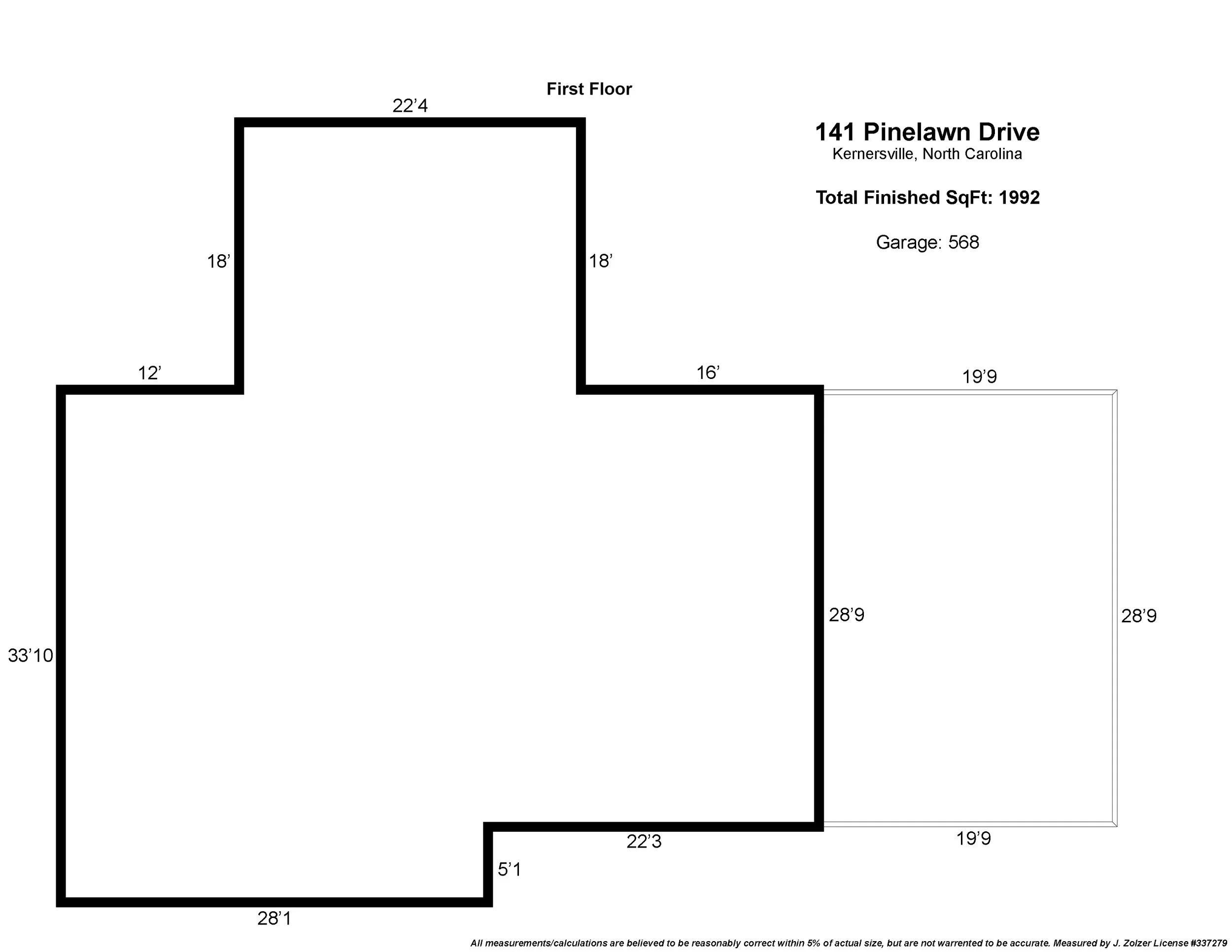 141 Pinelawn Drive Measurements.jpg