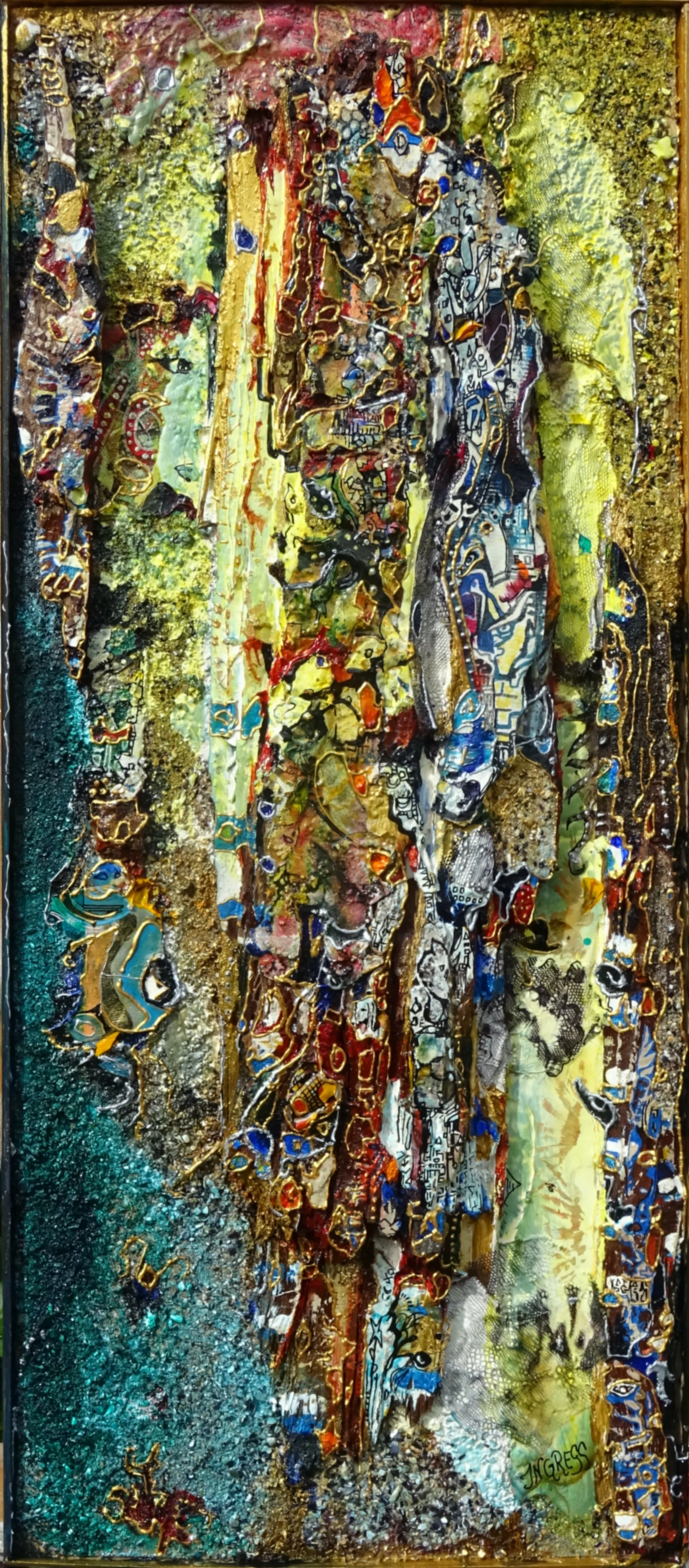 Communion 24.4 x 11in / 62cm x28 cm