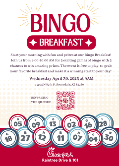 Breakfast Bingo