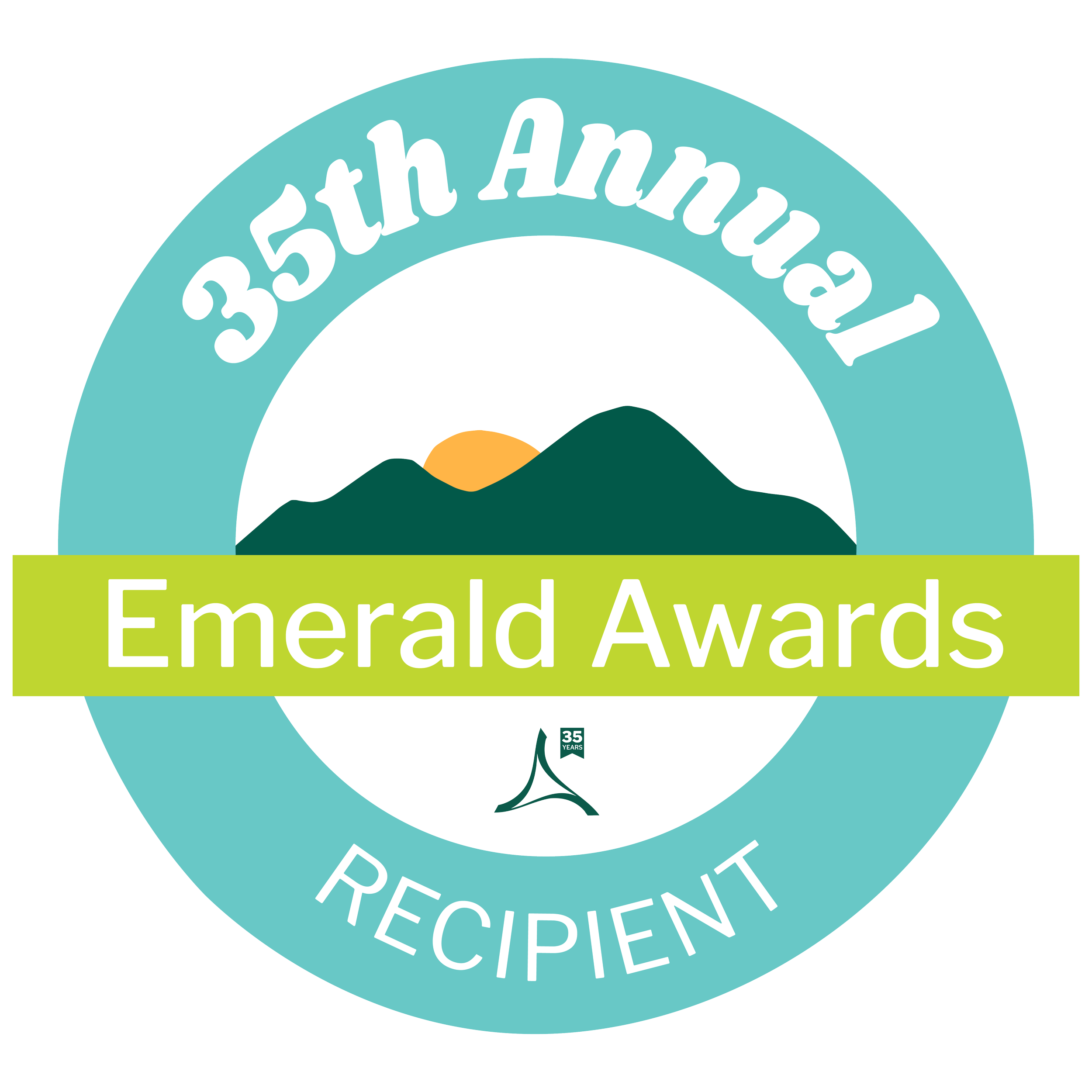 Recipient Badge_35th Annual Emerald Award_Green Logo.png